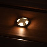 1w Solid Mini 4 Way Inground Light
