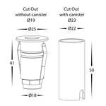 1w RGBW Mini Inground Light