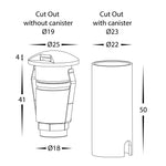 1w Mini 2 Way Inground Light