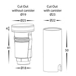 1w Mini Inground or Wall Light