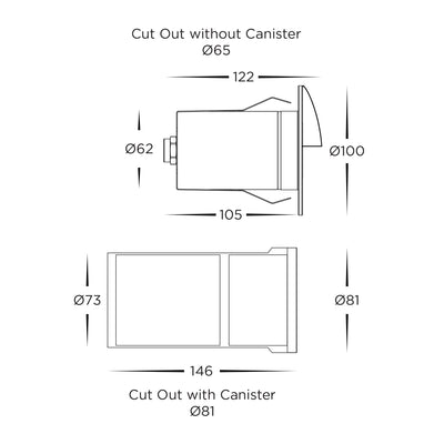 4-6w Wall Light with Eyelid
