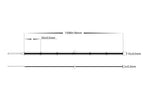 9.6w 24v DC 480LED 3000k IP20 COB Long Run LED Strip