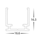 Mounting Clips to suit Sauna Haviflex LED Strip