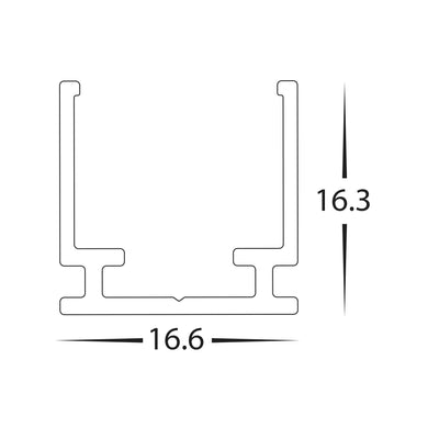 Mounting Clips to suit Sauna Haviflex LED Strip
