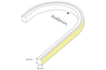 Sauna 5w 24v DC 320LED 3000K IP67 HaviFlex Flexible Neon LED Strip