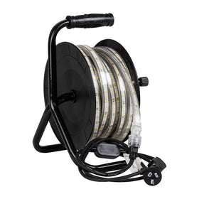 12W 240v 4000k or 5000k IP65 15m Portable LED Strip Reel - HCP-3821504