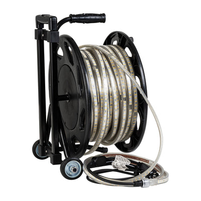 12W 240v 4000k or 5000k IP65 50m Portable LED Strip Reel - HCP-3825004