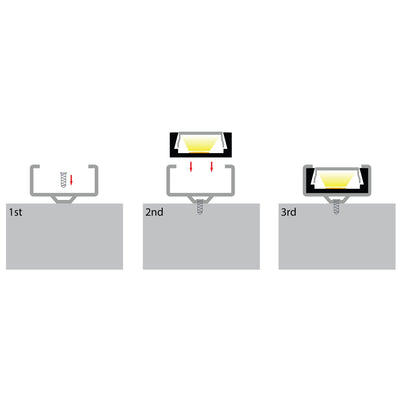 Shallow Square Profile 15mm × 6mm