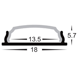 Bendable Profile 18mm × 6mm