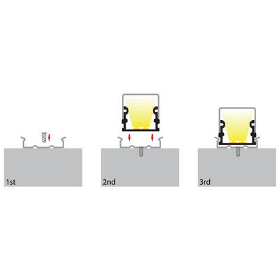 Square Profile 21mm × 14mm