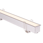 Deep Recessed Square Profile 45mm × 40mm