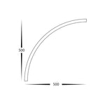 Deep Curved Profile 32mm × 35mm