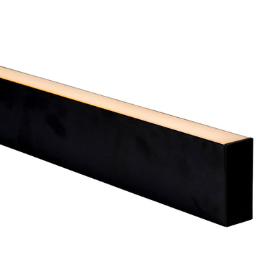 Square Slimline Suspended Profile 38mm × 90mm