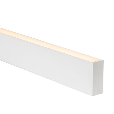 Square Slimline Suspended Profile 38mm × 90mm