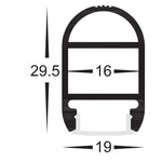 Wardrobe Profile 19mm × 30mm