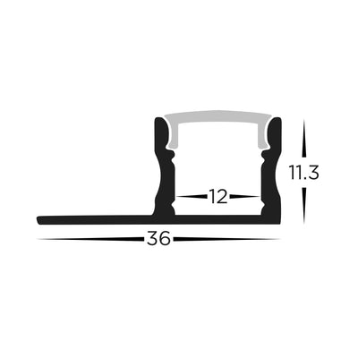 Gyprock Profile 36mm × 11mm
