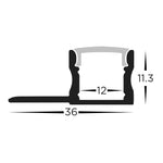Bendable Gyprock Profile 36mm × 11mm