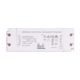 30w 24v DC TRIAC Dimmable LED Driver