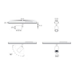 Triac + 0-1 10v Dimmable Linear Spot Light