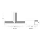 T Shape Connector to suit Linear Modules