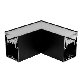 Black 7w L-Shape TRI Colour Proline Connector - HCP-6025270-L