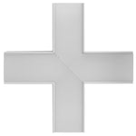 White 11w X-Shape TRI Colour Proline Connector - HCP-6035270-X (3)