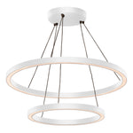 800mm + 500mm Double Circa 65w LED Pendant