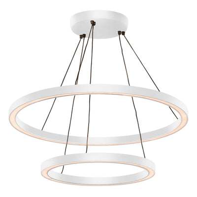 800mm + 500mm Double Circa 65w LED Pendant
