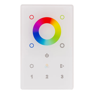 RGBC or RGBW LED Touch Panel