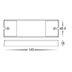 5 Channel WIFI + RF LED Strip Receiver 72mm × 43mm