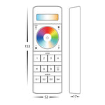 RGBCW 4 Zone LED Strip Controller (8252)