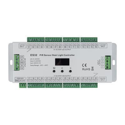 32 Channel LED Strip + SPI Stair Controller 92mm × 33mm