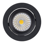Round Tilt 6w Recessed LED Downlight