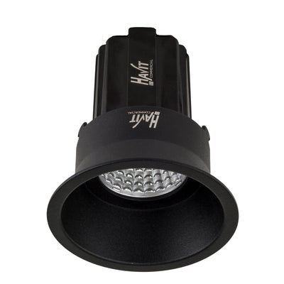 Round Deep Fixed 13w D2W Recessed LED Downlight - 76mm Cutout