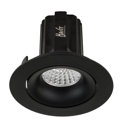 Round Tilt 13w D2W Recessed LED Downlight