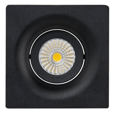 13w CRI97+ Recessed Square Tilt Dimmable LED Downlight 3000k