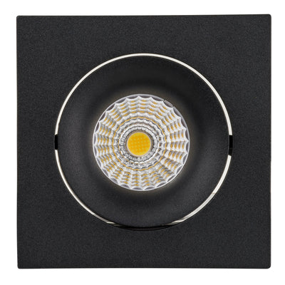Square Tilt 13w D2W Recessed LED Downlight - 92mm Cutout