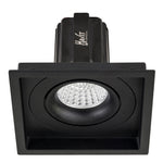 Square Tilt 13w D2W Recessed LED Downlight - 92mm Cutout