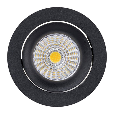 Round Tilt 7.2w 24v DC Recessed LED Downlight