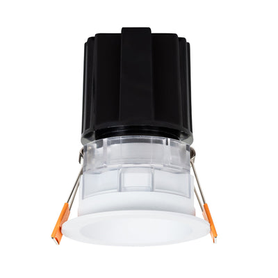 Round Fixed 9w D2W Mini Recessed LED Downlight - 48mm Cutout