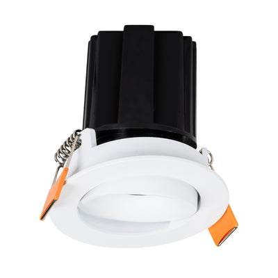 Round Tilt 9w D2W Mini Recessed LED Downlight
