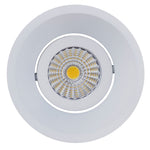 Round Deep Tilt 13w D2W Recessed LED Downlight