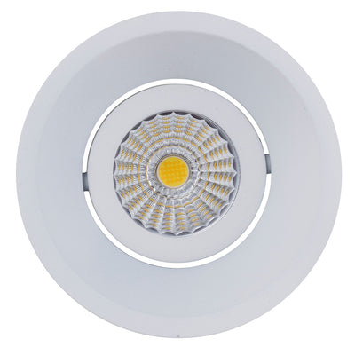 Round Deep Tilt 13w D2W Recessed LED Downlight