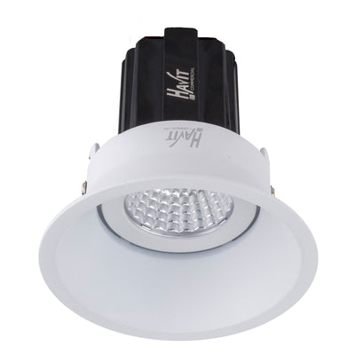 Round Deep Tilt 13w D2W Recessed LED Downlight
