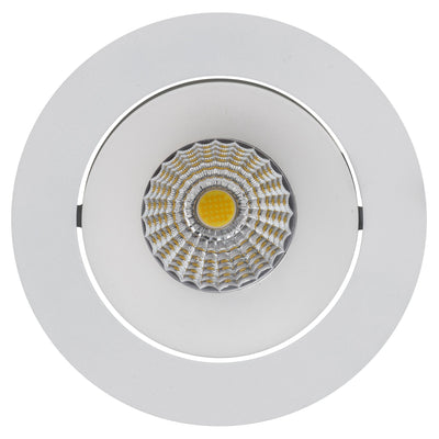 13w CRI97+ Recessed Round Tilt Dimmable LED Downlight