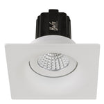 13w CRI97+ Recessed Square Tilt Dimmable LED Downlight 3000k