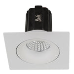 Square Tilt 13w D2W Recessed LED Downlight - 92mm Cutout (8083)