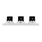 Square Recessed Tilt 3 x 7.2w Recessed LED Downlight