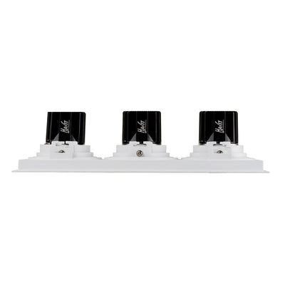 Square Recessed Tilt 3 x 7.2w Recessed LED Downlight