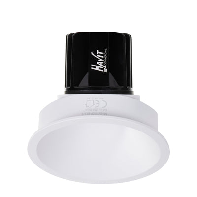 Round Fixed 7.2w 24v DC Recessed Wall Washer LED Downlight